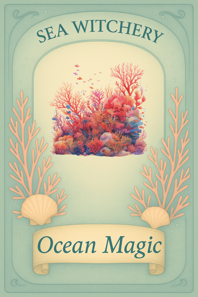Free printable Sea Witchery oracle cards