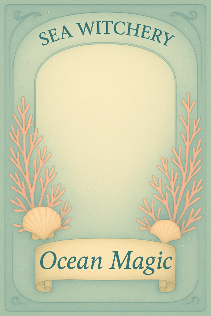 Free printable Sea Witchery oracle cards