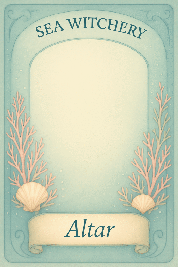 Free printable Sea Witchery oracle cards