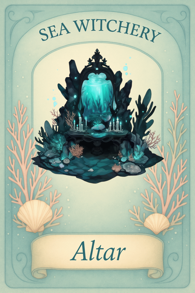 Free printable Sea Witchery oracle cards