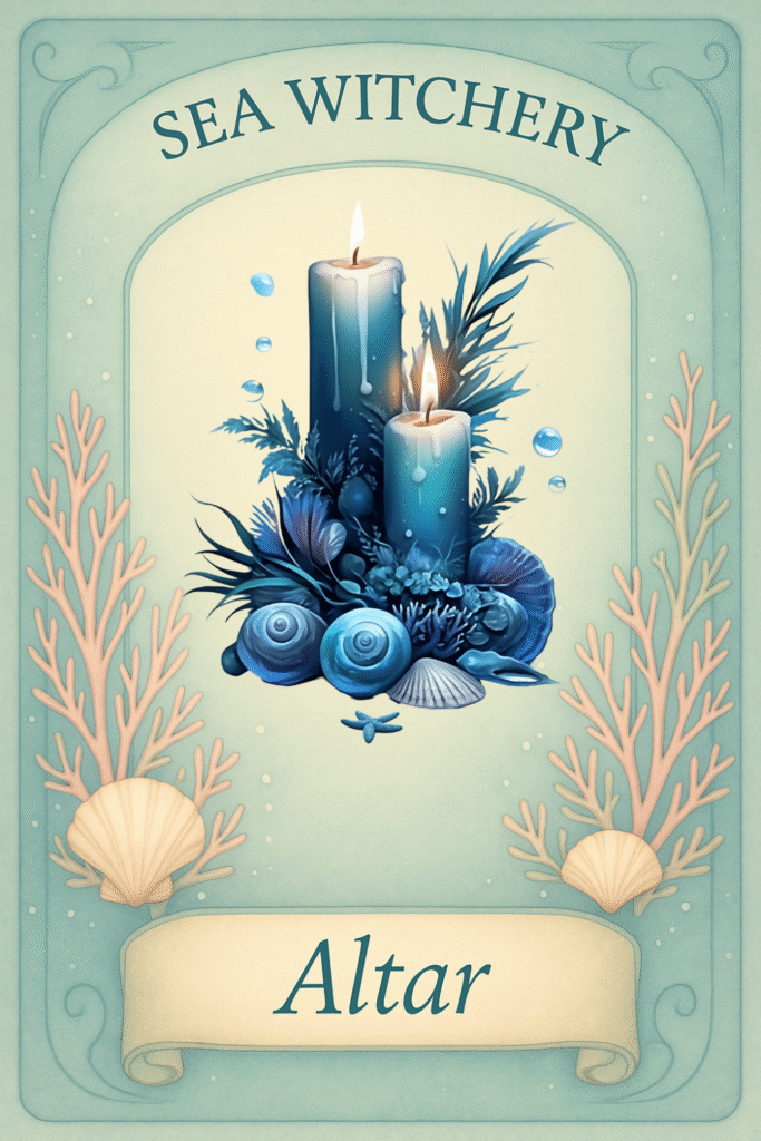 Free printable Sea Witchery oracle cards
