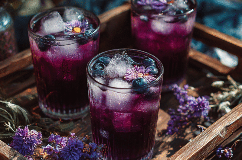 Blue Bloom Elixir – Blueberry Lavender Lemonade Recipe