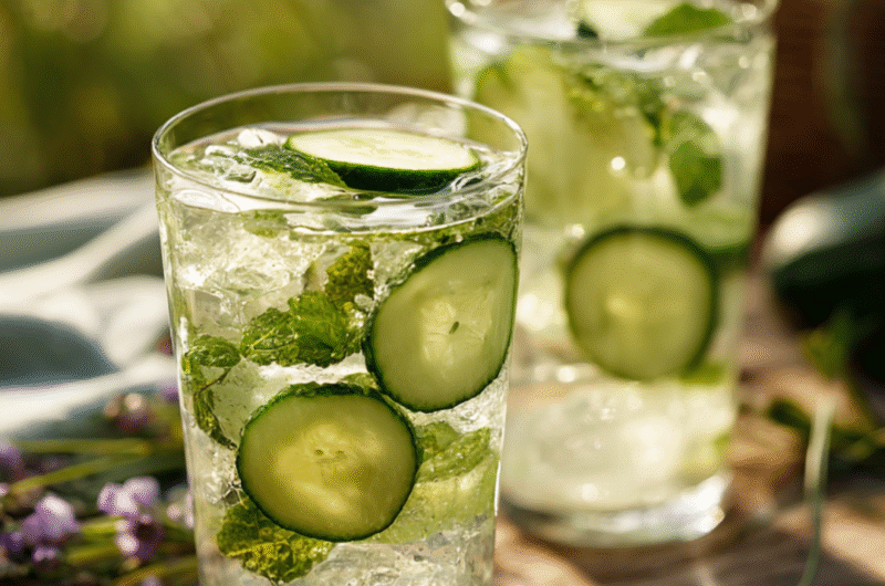 Forest Fairy Elixir – Cucumber Mint Lemonade Recipe